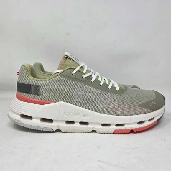 New 9.5 ON Cloudnova Form 2 sneakers in Chalk / Salmon from Anthropologie - Picture 4 of 11